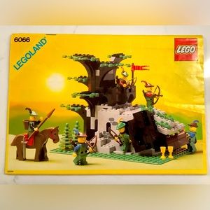 LEGO Legoland 6066 Camouflaged Outpost Manual Only